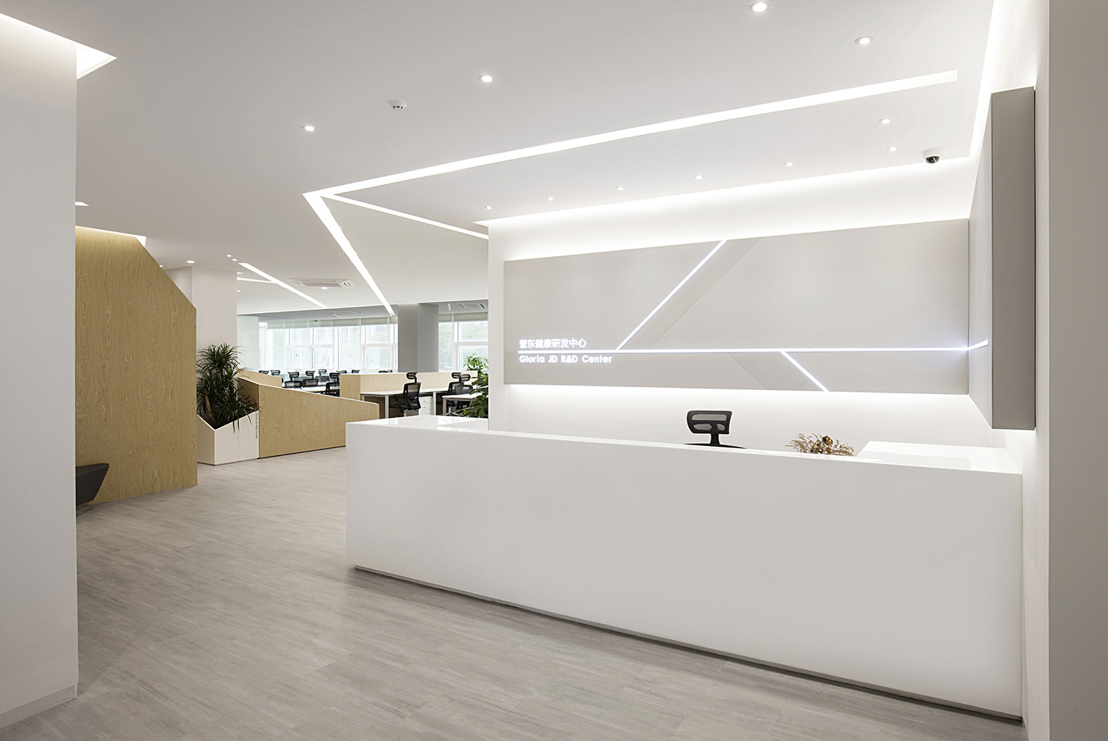 广州誉东健康研发中心办公室装修